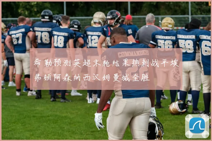 希勒预测英超末轮结果热刺战平埃弗顿阿森纳西汉姆曼城全胜